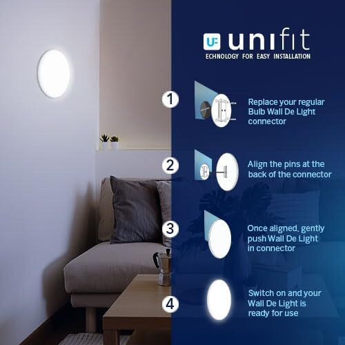 Halonix Prime 12W Round Wall De-Light Slim Surface Polycarbonate downlighter,CCT-6500K Cool Day Light Wall lamp |Easy Push fit Installation,Ceiling &Wall downlighter,Slim Decorative Wall Light |