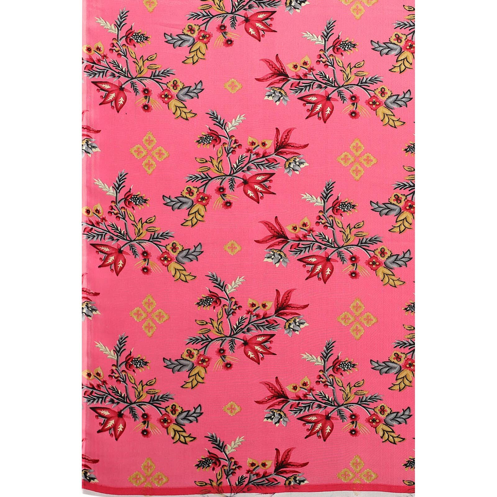 Satrani Womens Polyester Saree (1955ST344_1850ST178 Pink)