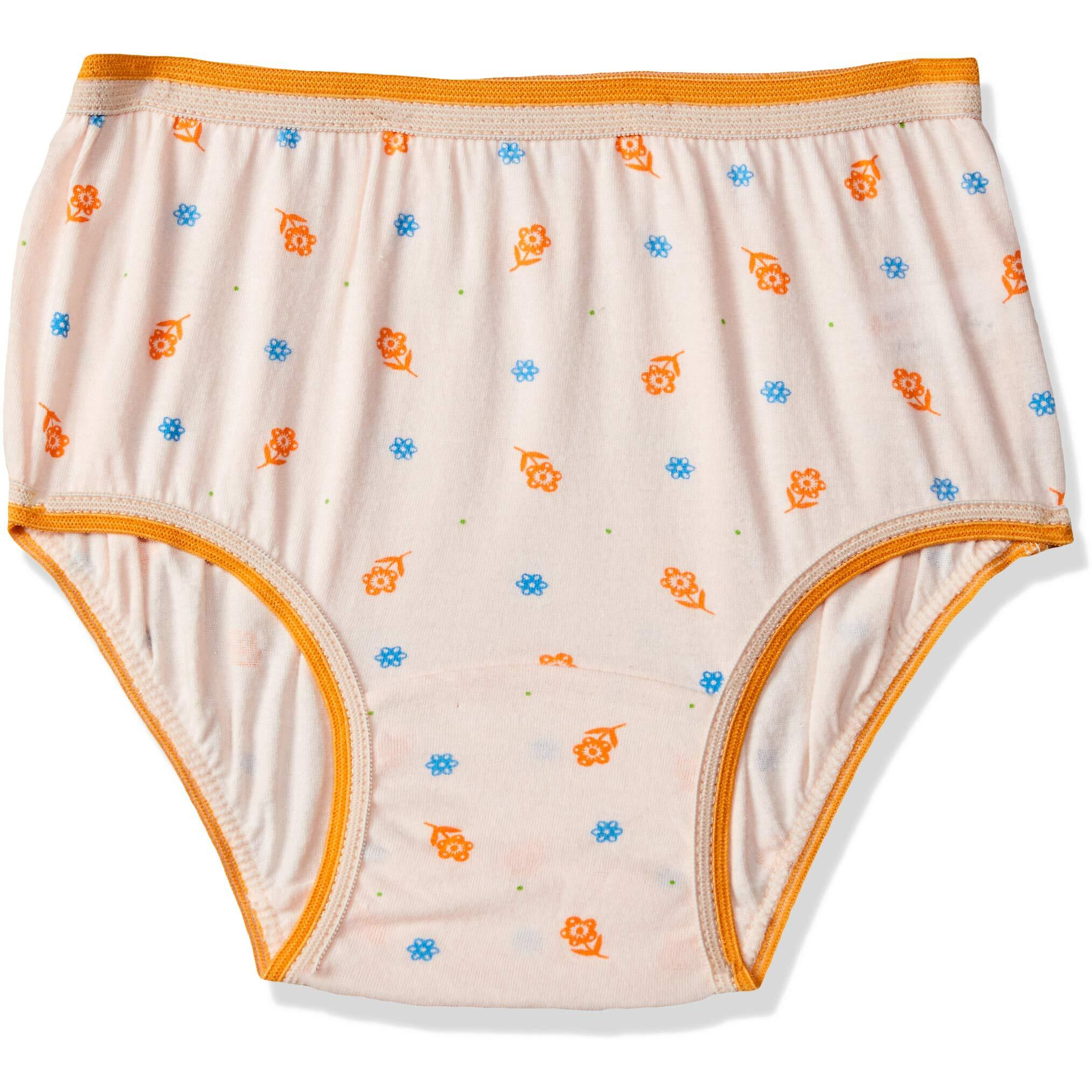 BODYCARE Girls Cotton Panty (Pack of 6) (E1876_Multicoloured_65_Multicoloured 1_5 Years-6 Years)
