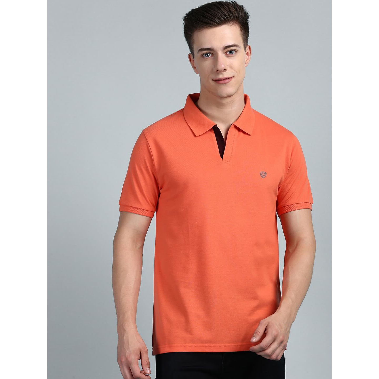 Lux Cozi Pack of 2 Apricat and Sea Green Regular fit Half Sleeves Polo Neck T-Shirt for Men |Polo Casual Tshirt for Men | 100% Combed Cotton - Colour Fresh Quick Dry Ultra Soft (Size  XX-Large)