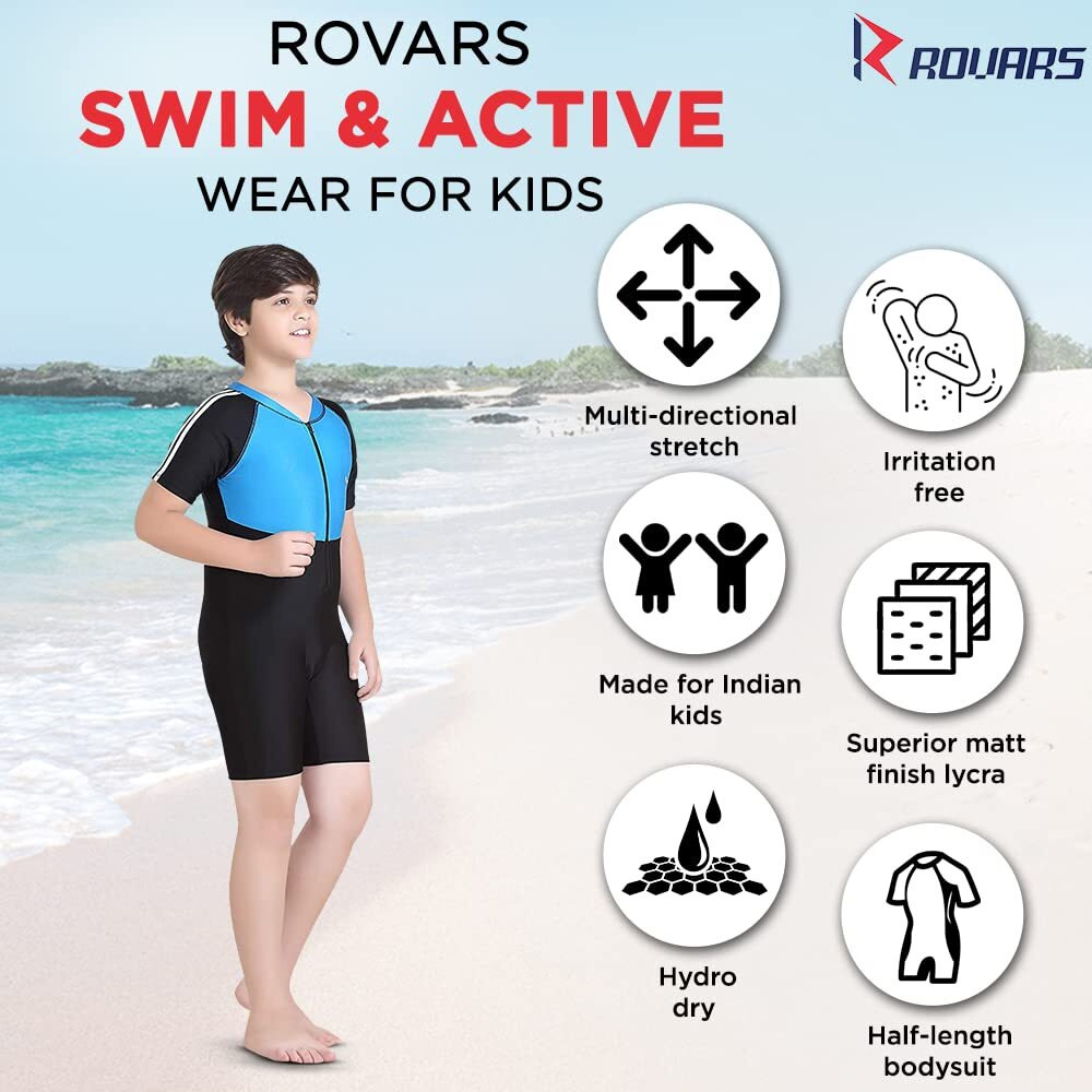 Rovars Boys RL25 Royal Blue Black 10-11 YRS