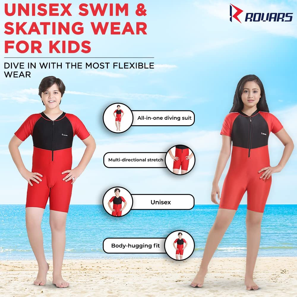 Rovars Boys U2302 Top Black - 10-11Yrs