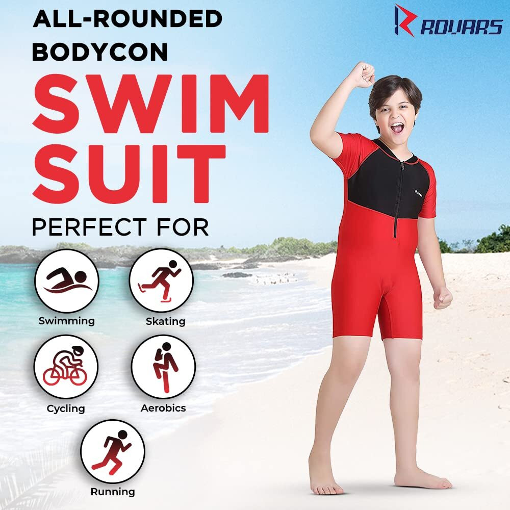 Rovars Boys U2302 Top Black - 10-11Yrs