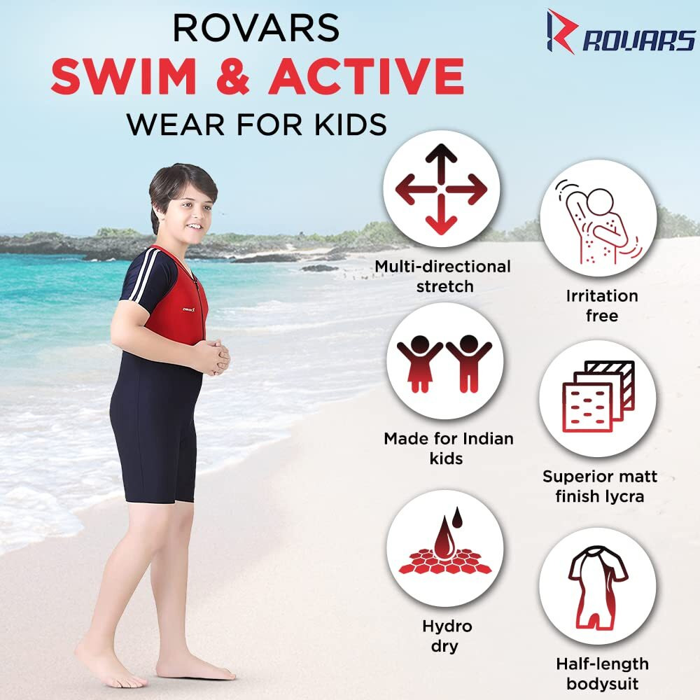 Rovars Boys U2302 Dark Blue Red - 11-12Yrs
