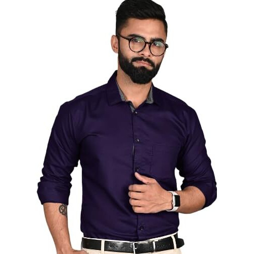 Tee Projekt Casual Shirt for Men Regular Fit Long Sleeve Shirt Suitable for Event Formal Wear