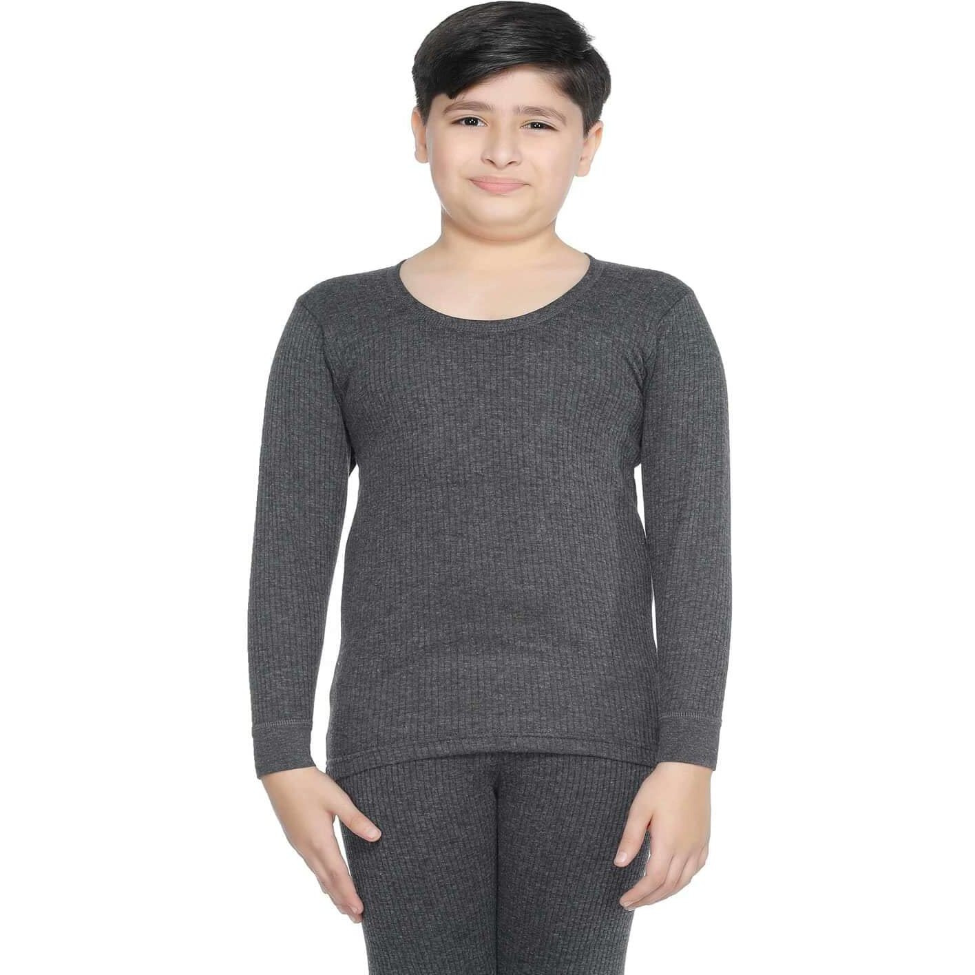 BODYCARE Kids Thermal Top and Bottom Set (Melange 4-5 Years 60 cm)