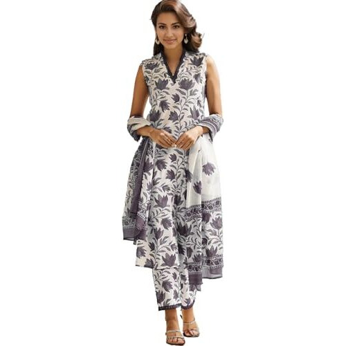 SHIENZY Dupatta set || Kurta set || Kurta pant set || Ethnic set || Sleeveless kurta set for women