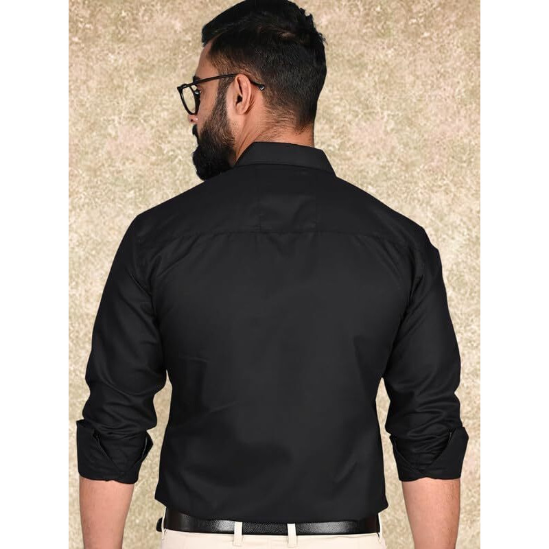 Tee Projekt Casual Shirt for Men Regular Fit Long Sleeve Shirt Suitable for Event Formal Wear