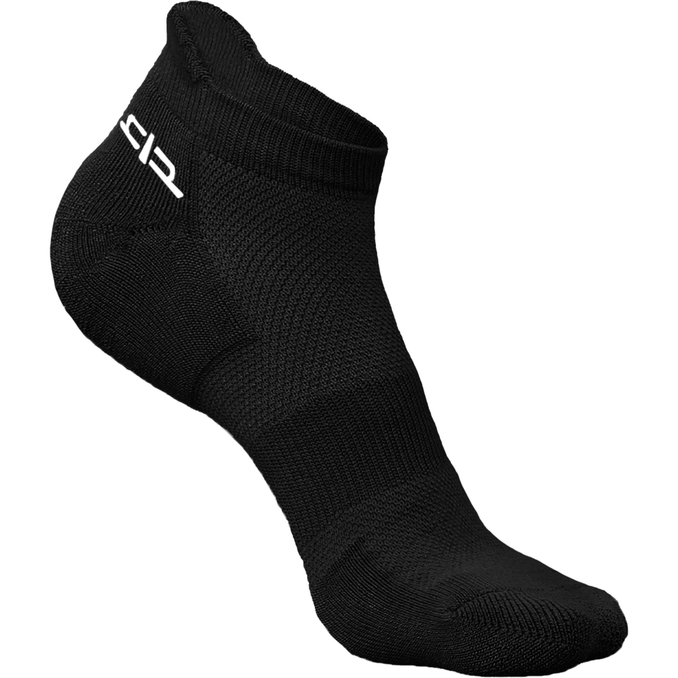 HEELIUM Bamboo Socks For Men Ankle Length Anti-Odour & Breathable Padded Base & Anti-Bacterial Softer Than Cotton Made In India - Black