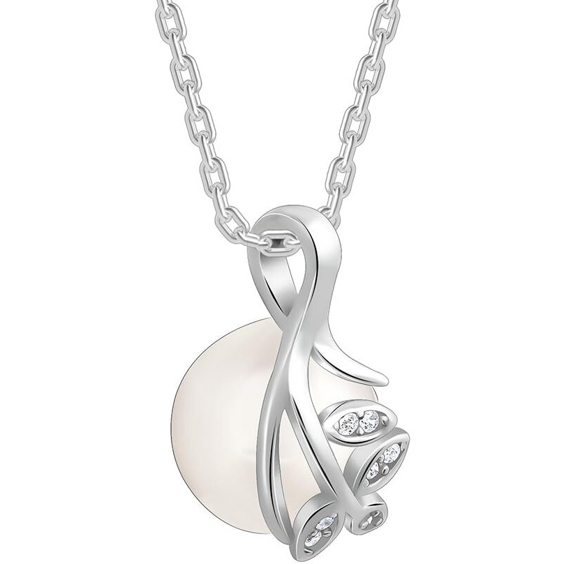 GIVA 925 Silver Soul Pearl Pendant With Link Chain | Rakhi Rakshabandhan Gift for Sister Bhabhi, Gifts for Women & Girls| With Certificate of Authenticity and 925 Stamp | 6 Month Warranty*