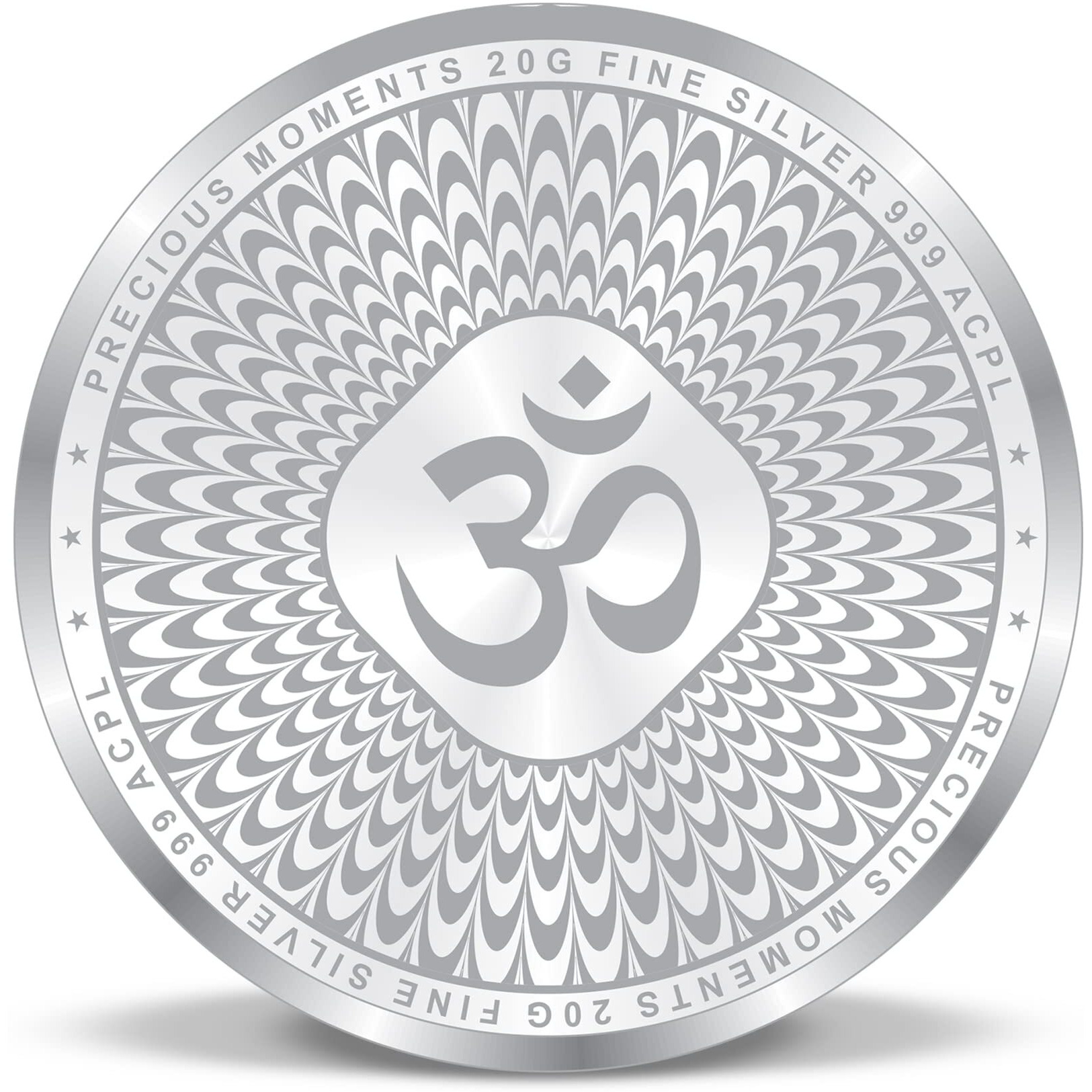 ACPL Precious Moments BIS Hallmarked Ganesh Laxmi And Saraswati Silver Coin 999 Pure available in 10/20/50/100 gram.