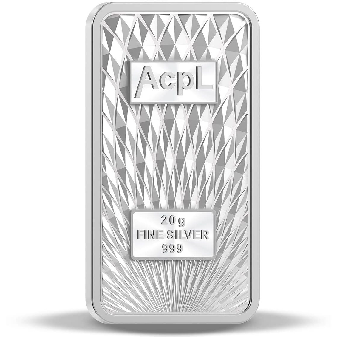 ACPL Precious Moments BIS Hallmarked 20 Gram Silver Coin Bar 999 Purity with Blister Packing