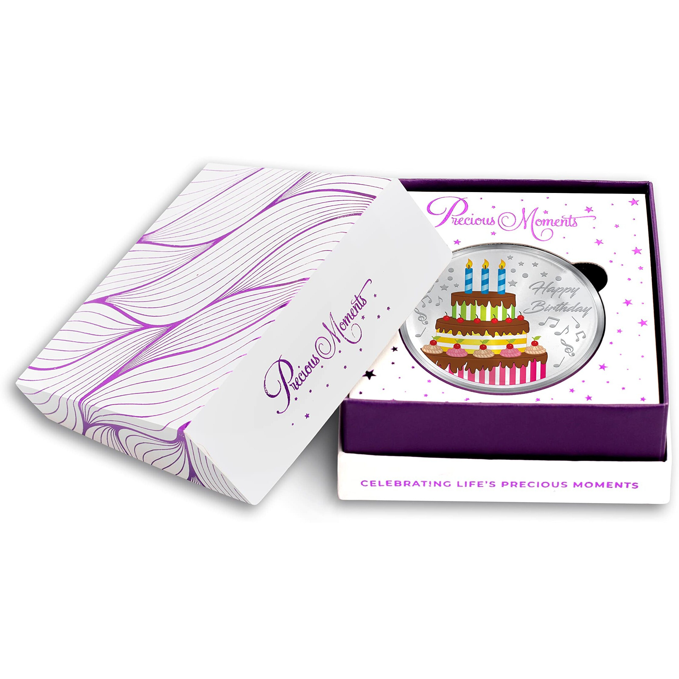 ACPL Precious Moments BIS Hallmarked Silver Coin Happy Birthday Celebration Ceremony Gift 25 gm 999 Pure