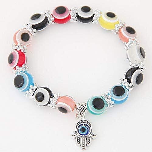 YouBella Jewellery Evil Eye Bracelet for Girls and Women (Multicolor)