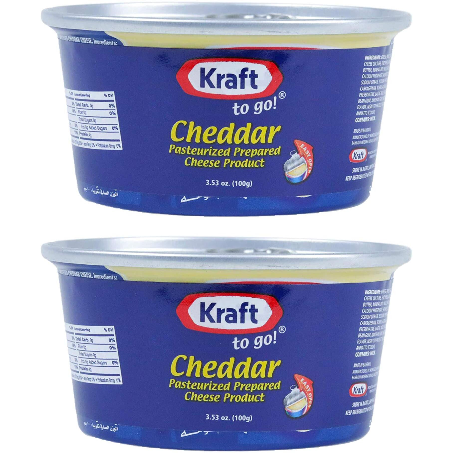 Kraft Cheddar Cheese, 2 x 190 g