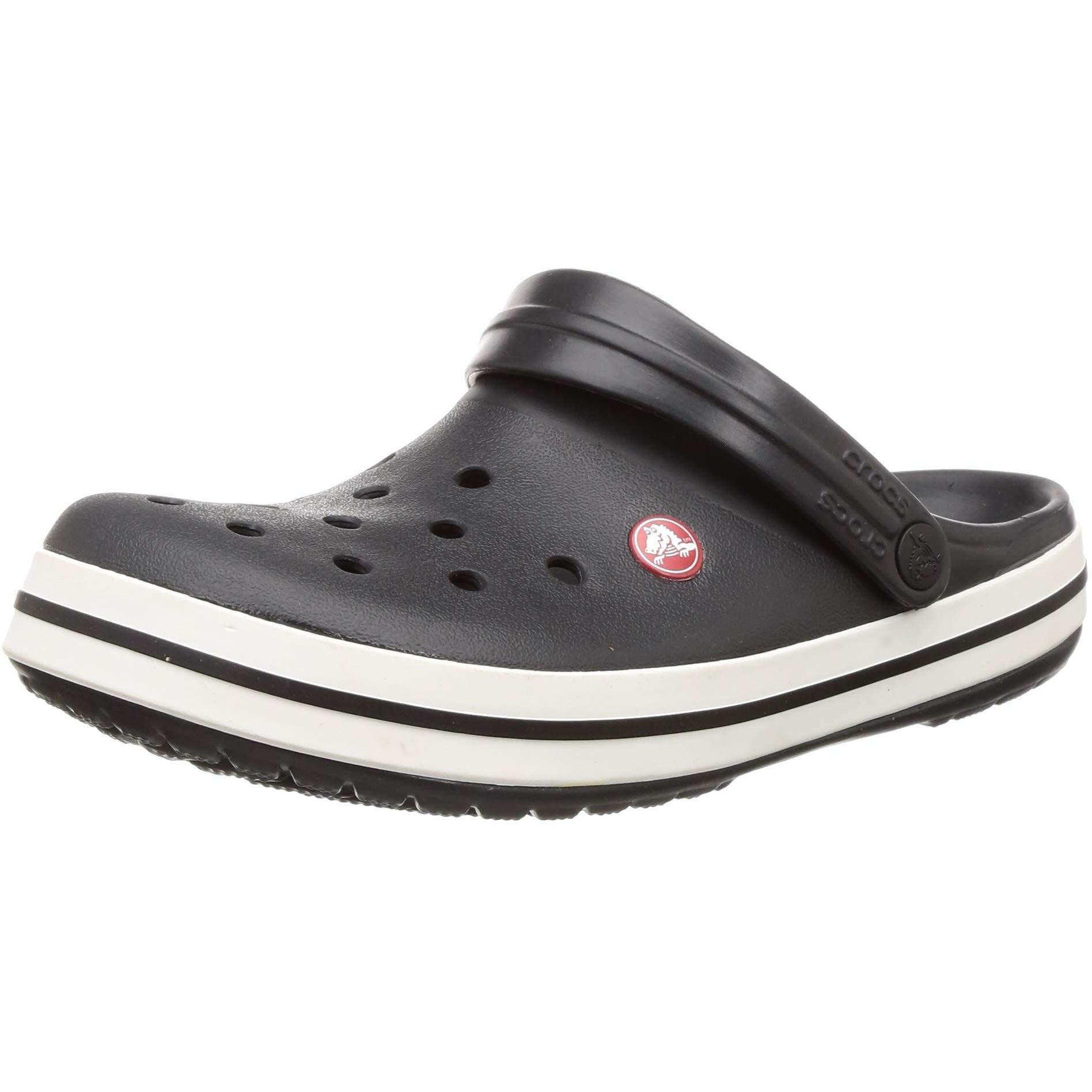Crocs Unisex-Adult Crocband Black Clog-6 Men/ 7 UK Women (M7W9) (11016-001)