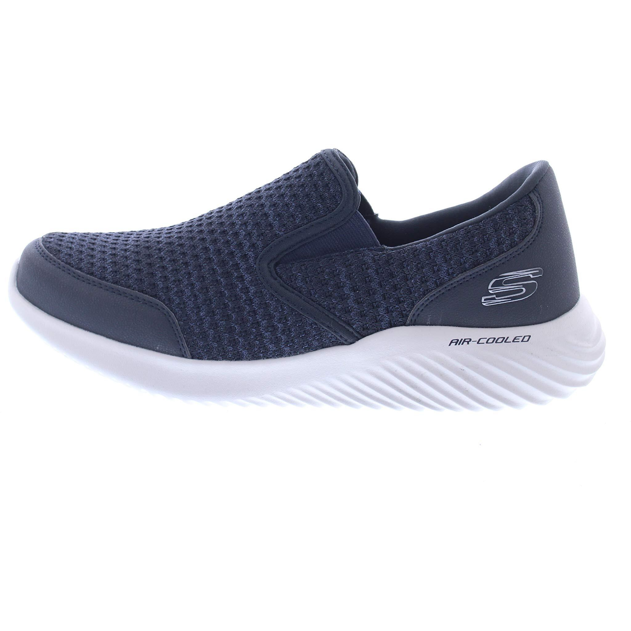 Skechers Mens Bounder-VERTVILLE Navy Running Shoe - 11 UK (52507)
