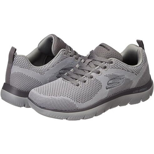Skechers Mens Summits - Brisbane Light Gray Sneaker - 9 UK (10 US) (232057ID-LTGY)