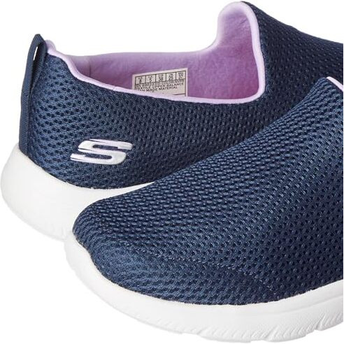 Skechers Womens Summits - 896223ID Navy/Purple Casual Shoe - 7 UK (10 US) (896223ID-NVPR)
