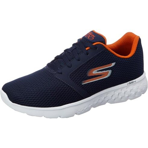 Skechers Mens Go Run 400 NVY/Orng Running Shoe - 11 UK (12 Us) (894170Id-Nvor) - Multicolor