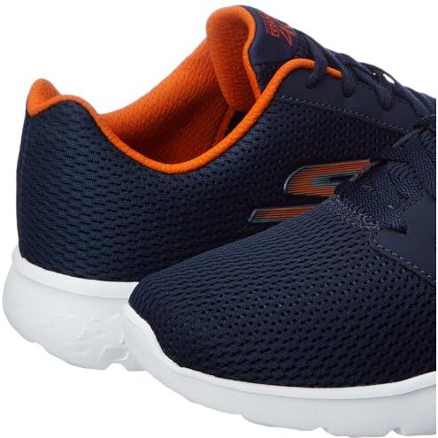 Skechers Mens Go Run 400 NVY/Orng Running Shoe - 11 UK (12 Us) (894170Id-Nvor) - Multicolor