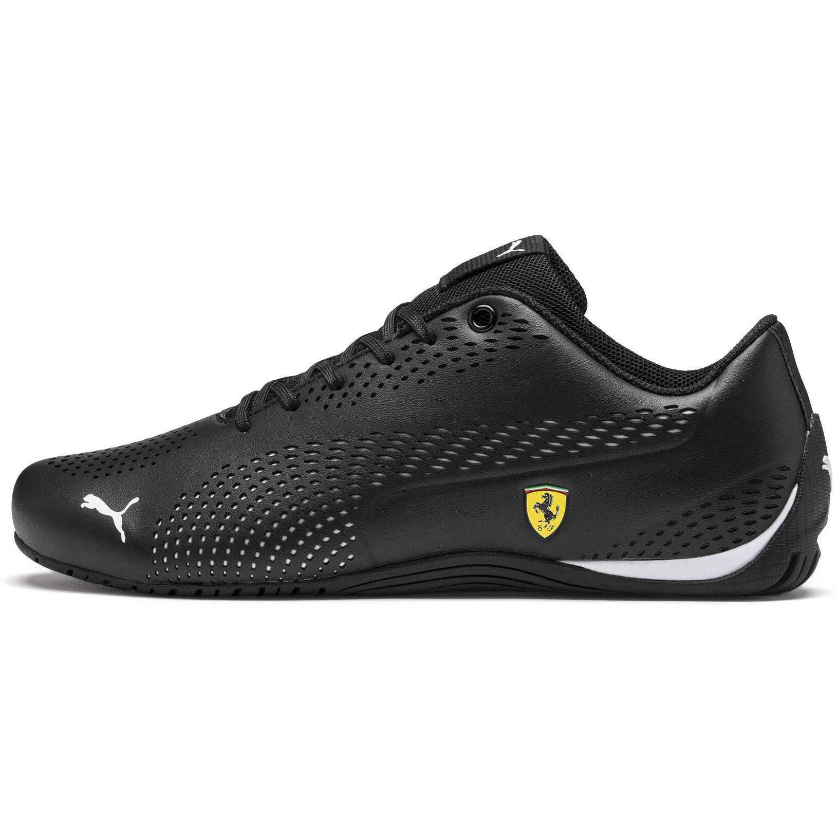 Puma Unisex-Adult SF Drift Cat 5 Ultra II Black-White Sneaker - 8 UK (30642203)