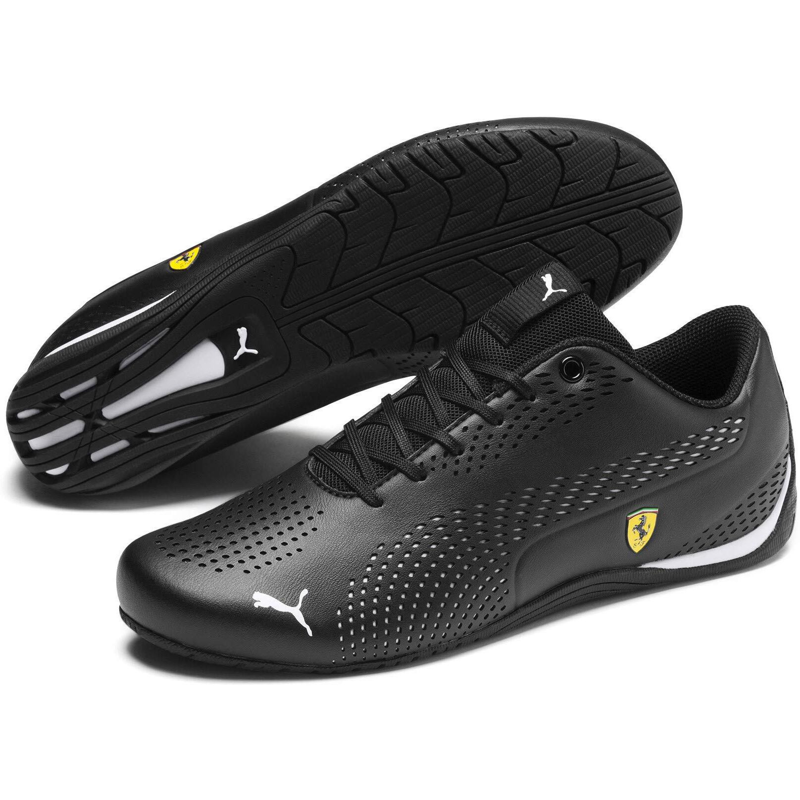 Puma Unisex-Adult SF Drift Cat 5 Ultra II Black-White Sneaker - 8 UK (30642203)