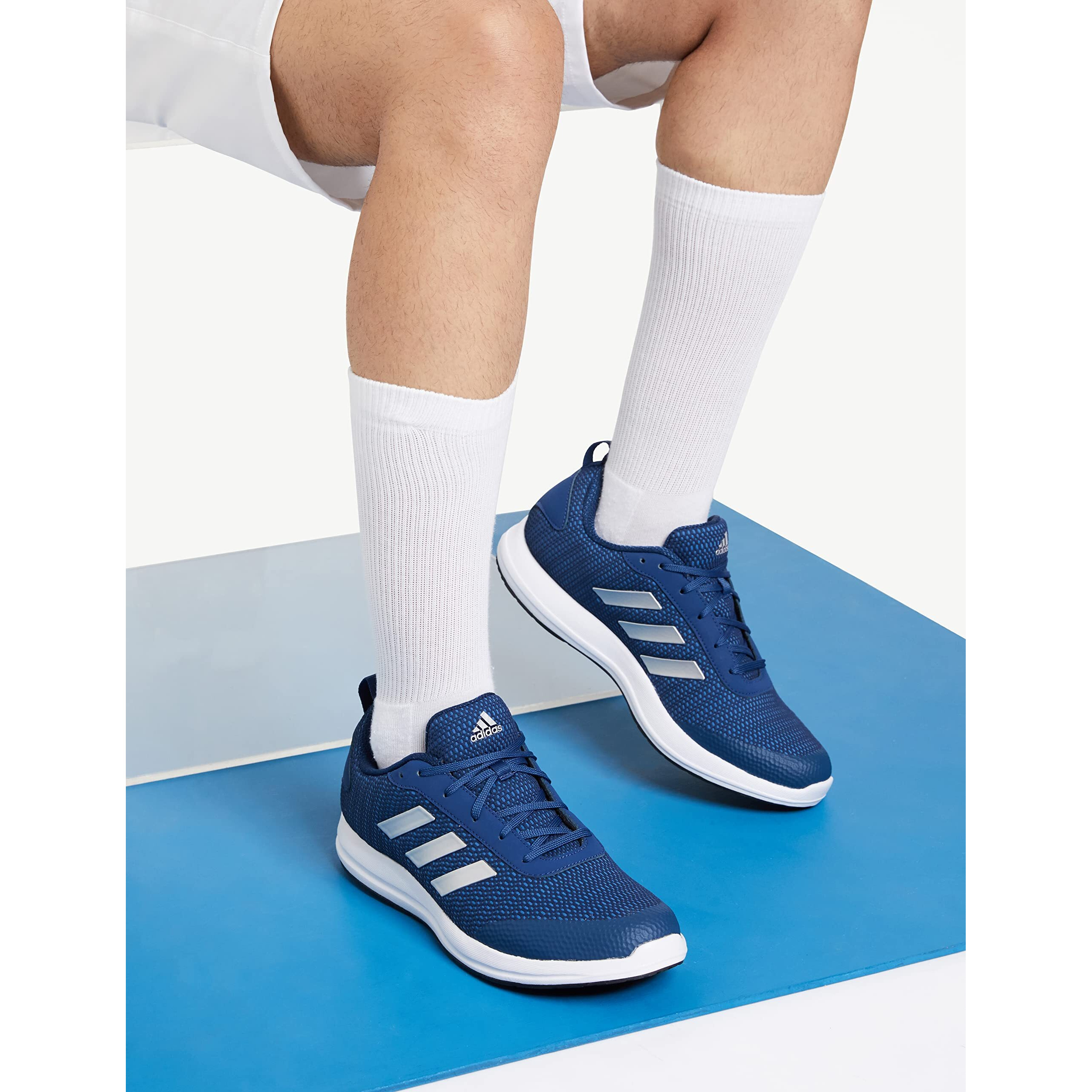 Adidas Mens Adispree 5.0 M TRAROY/MYSBLU/SILVMT Sneaker - 9 UK (CK9529)
