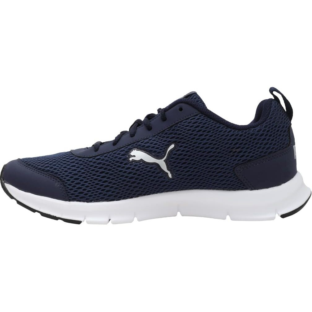 Puma Men's Rapid Runner Peacoat-Silver Sneaker-11 Kids UK (37116604)