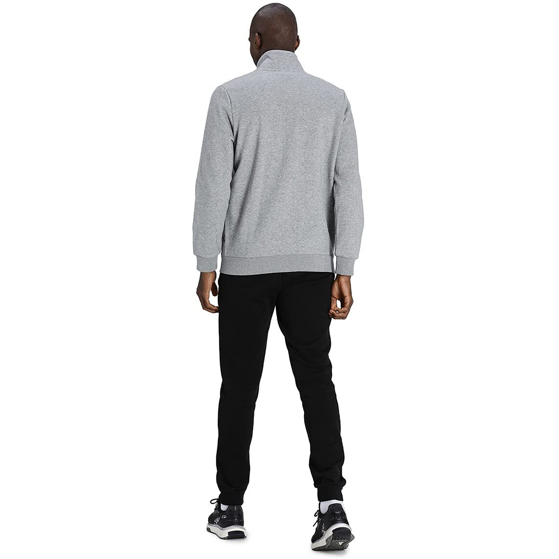 Puma Mens Clean Sweat Suit, Medium Gray Heather, L (58584103)