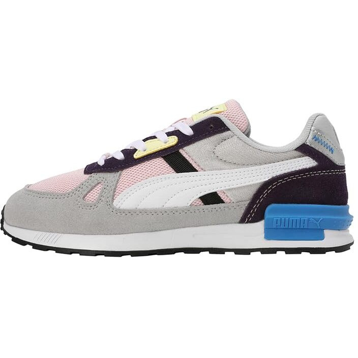 Puma Unisex-Adult Graviton Pro Gray Violet-White-Lotus-Sweet Grape-Black Sneaker - 4 UK (38073605)