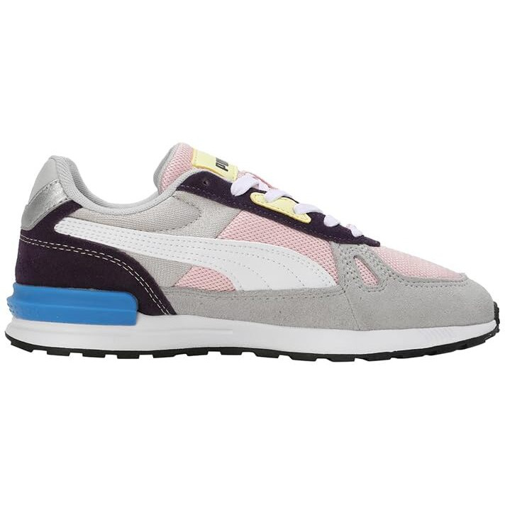 Puma Unisex-Adult Graviton Pro Gray Violet-White-Lotus-Sweet Grape-Black Sneaker - 4 UK (38073605)