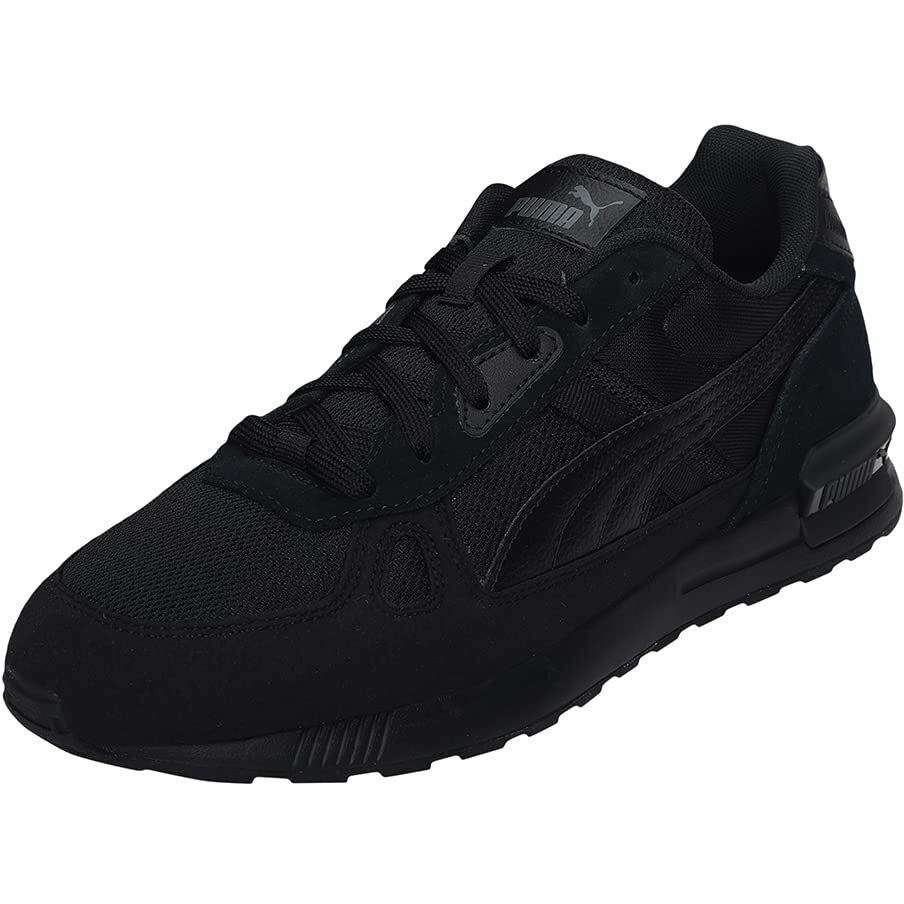 Puma Unisex-Adult Graviton Pro Black-Black-Dark Shadow Sneaker, 8 UK (38073601)