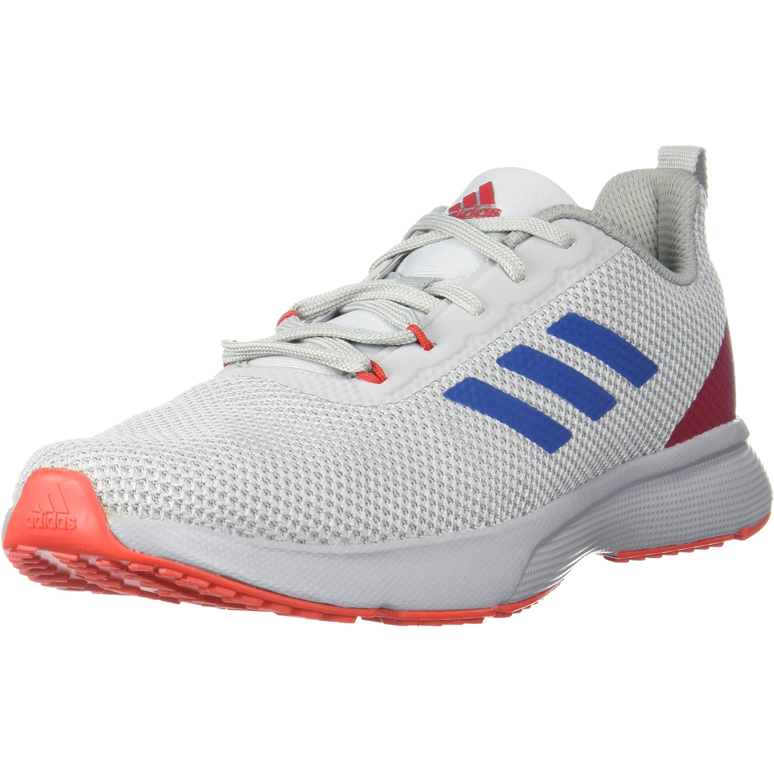 adidas Men's Mesh Glowrun Reflective M Stone/Drkroy/Vivred Running Shoes - 9 UK