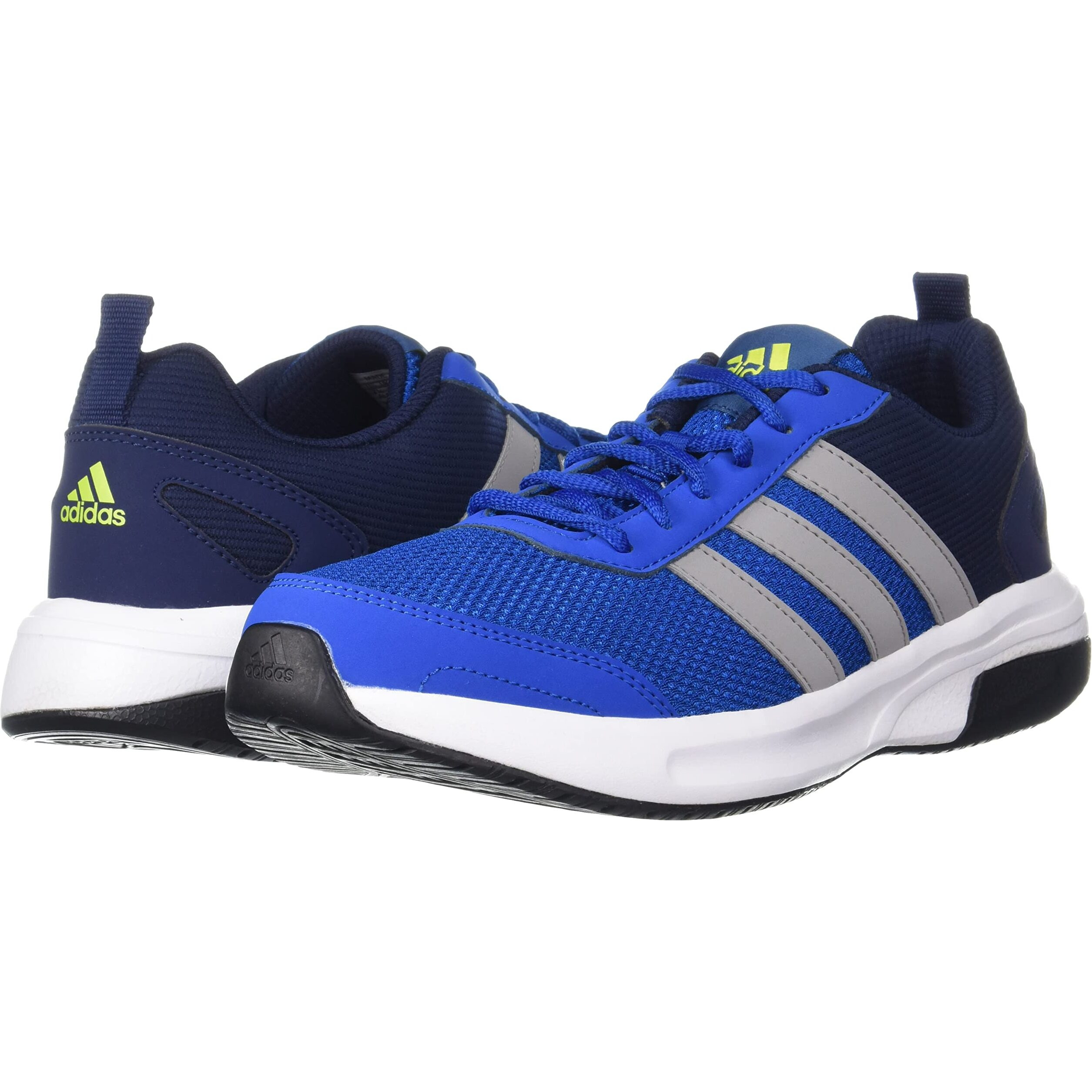 Adidas Men Mesh Adiglide M Running Shoe DRKROY/CONAVY/DOVGRY/ACIYEL (UK-10)