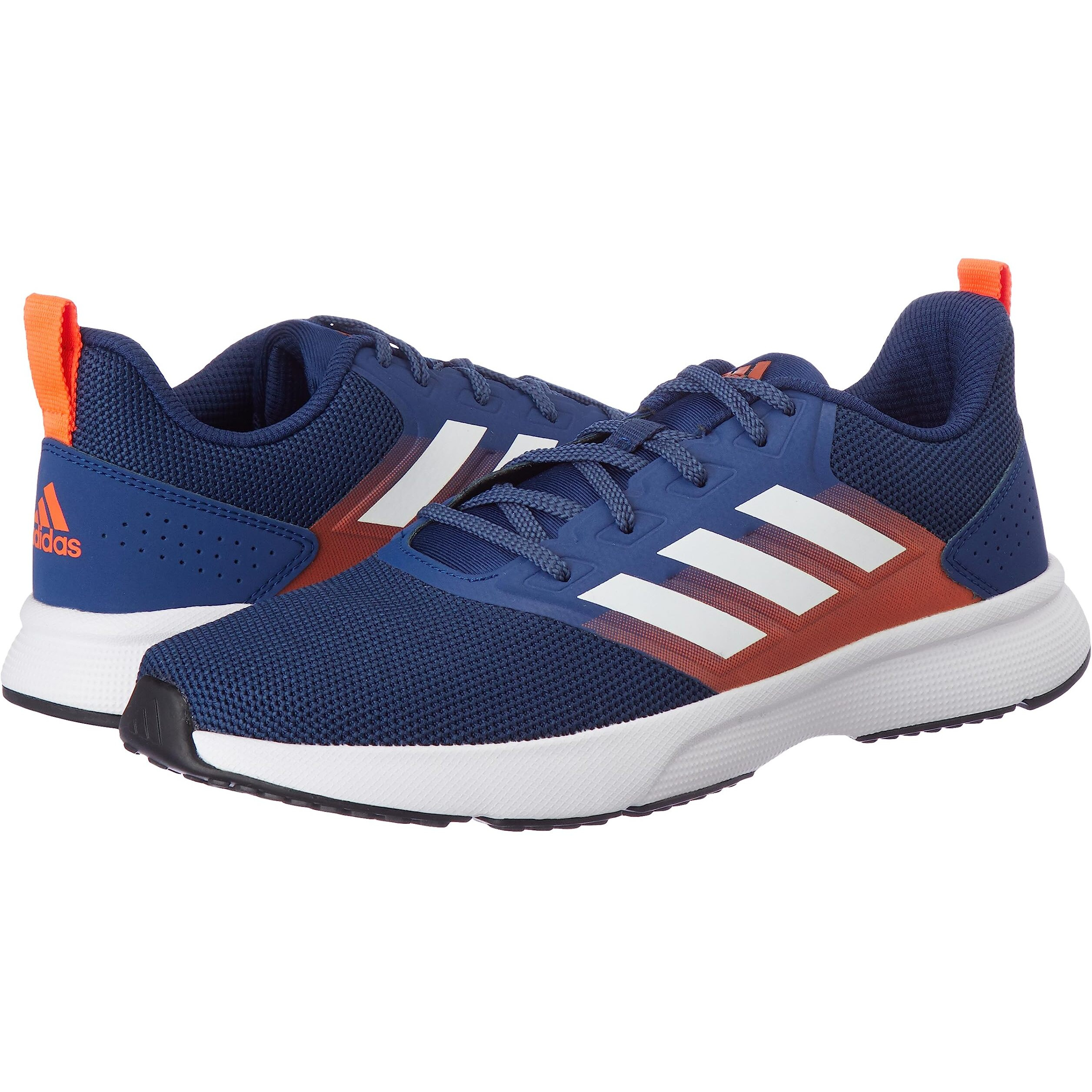 Adidas Men Mesh Adi-Shawt M Running Shoe MYSBLU/FTWWHT/VIVRED (UK-9)