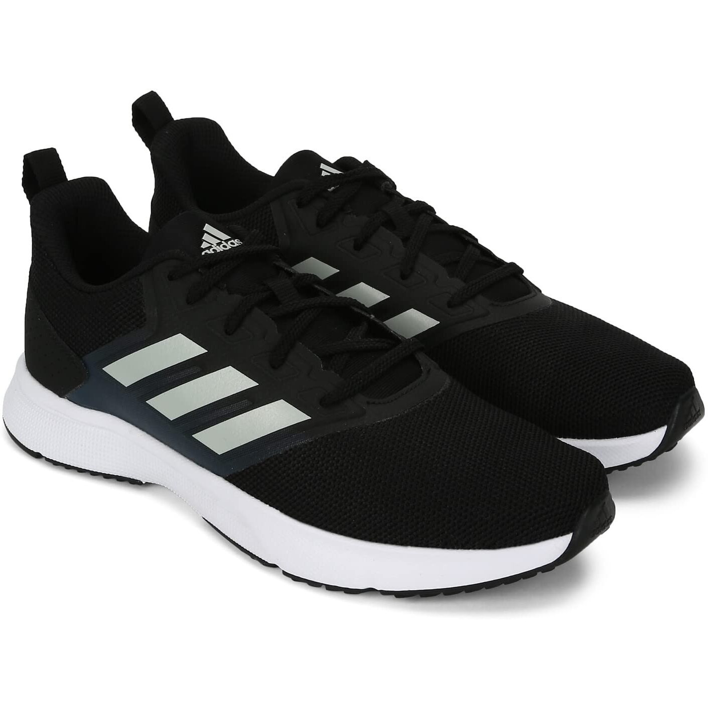 Adidas Men Mesh Adi-Shawt M Running Shoe CBLACK/Stone/BLUNIT (UK-9)