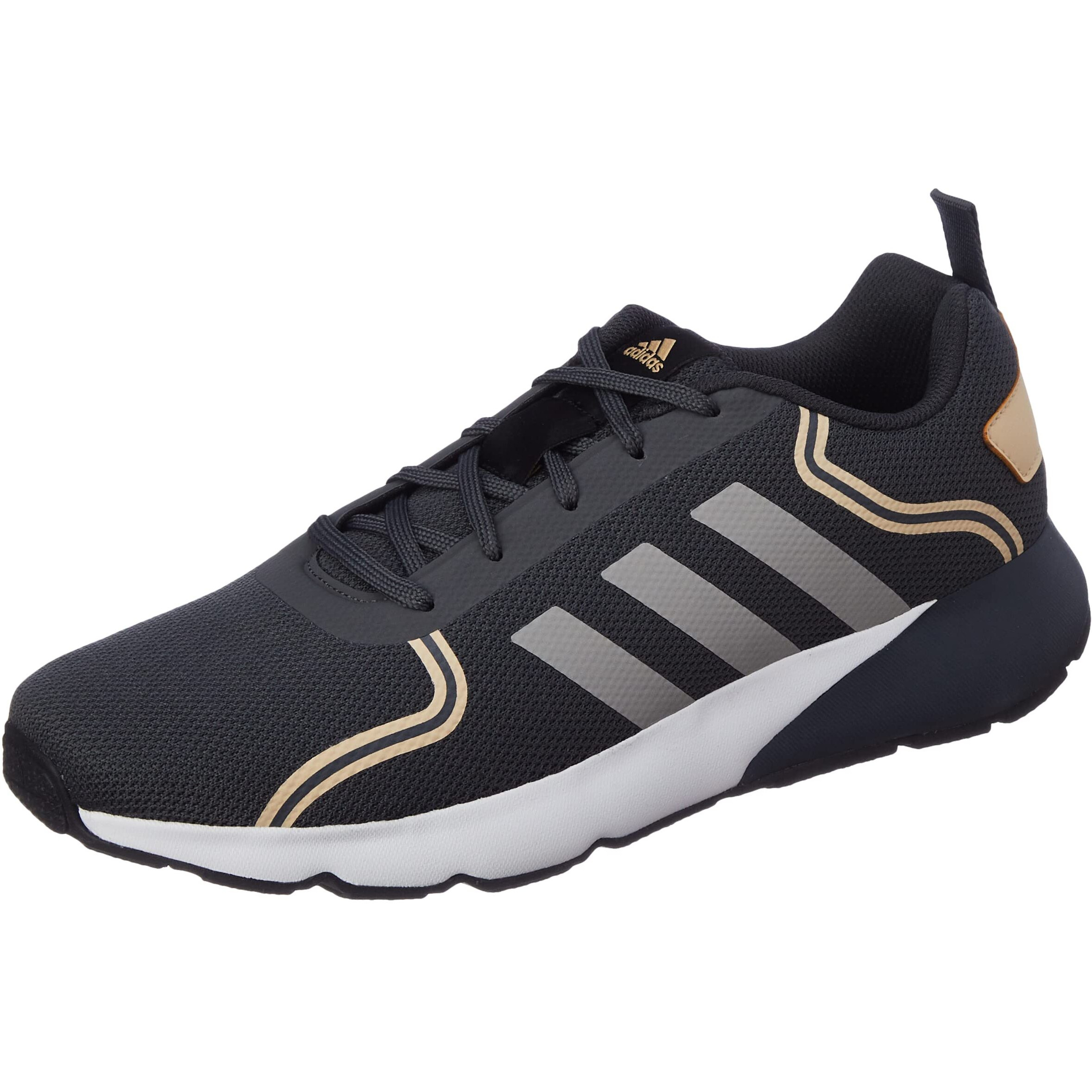 Adidas Men Synthetic RayRun M Running Shoe GRESIX/DOVGRY/MAGBEI/CBLACK (UK-9)