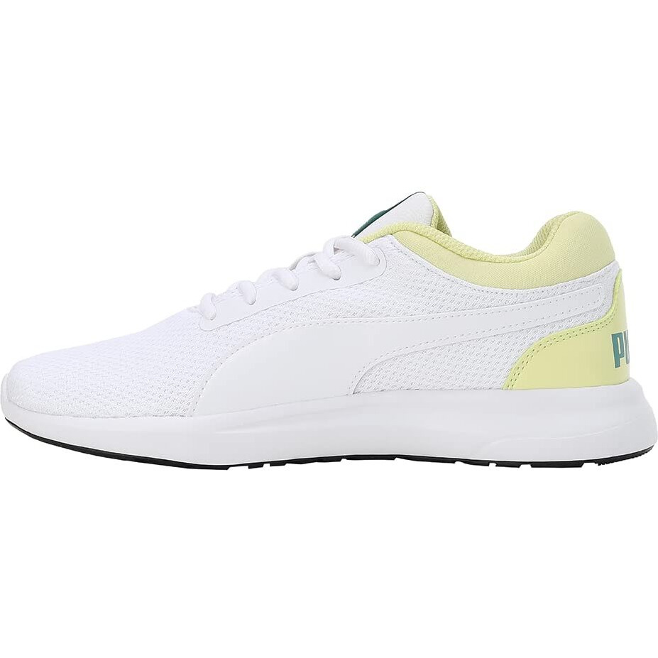 Puma Womens Pop WNS White-Yellow Pear-Porcelain Running Shoes - 6 UK (39093902)