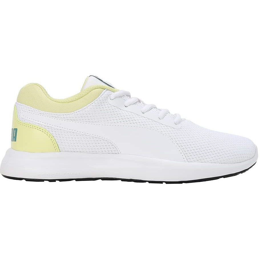 Puma Womens Pop WNS White-Yellow Pear-Porcelain Running Shoes - 6 UK (39093902)