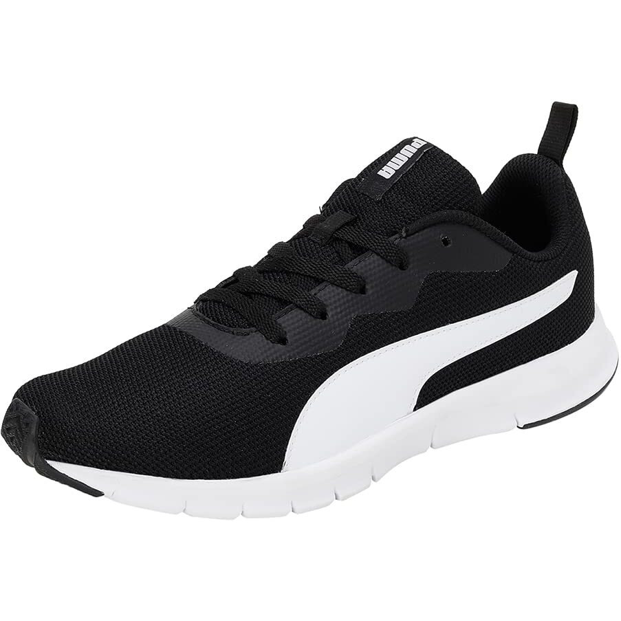 Puma mens Snatch V2 Black-White Sneaker - 9 UK (39178301)