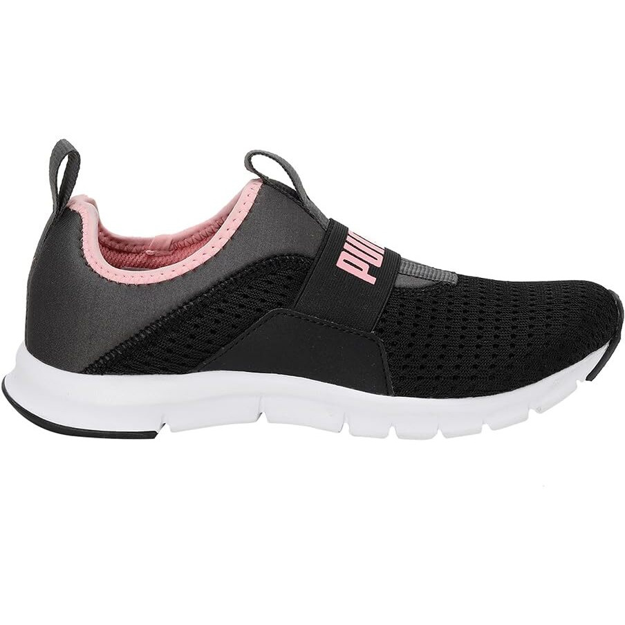 Puma Womens Slash WNS Black-Dark Shadow-Peony Sneaker - 3 UK (39191901)