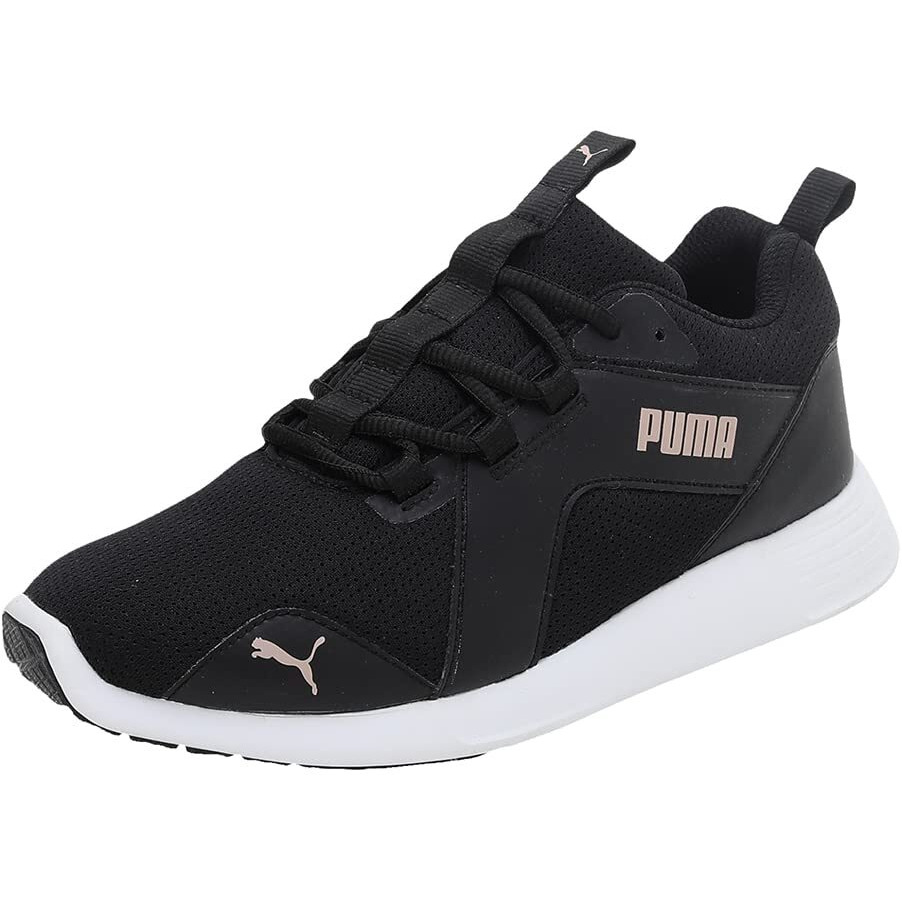 Puma Womens Ivana Black-Rose Quartz Walking Shoe - 6 UK (38064808)