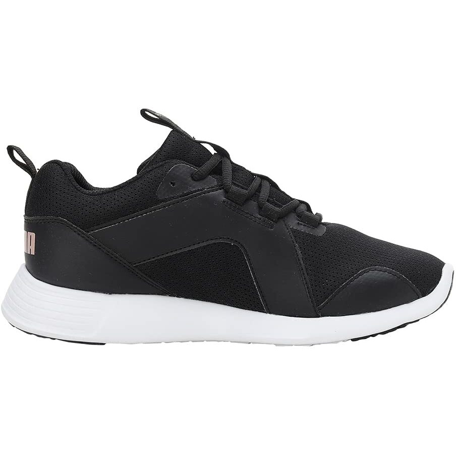 Puma Womens Ivana Black-Rose Quartz Walking Shoe - 6 UK (38064808)