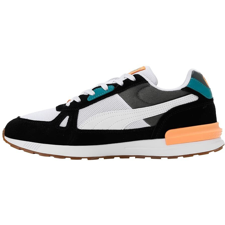 Puma Unisex-Adult Graviton Pro Black-White-Shadow Gray Sneaker - 3UK (38073622)