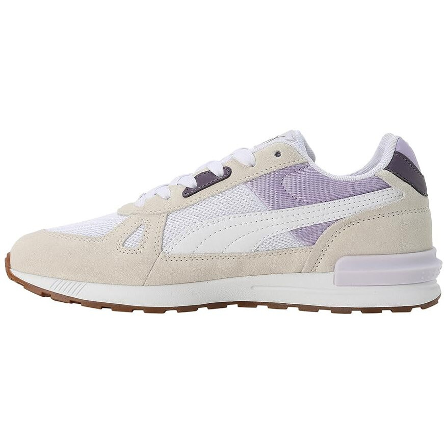 Puma Unisex-Adult Graviton Pro Vapor Gray-White-Vivid Violet Sneaker - 10UK (38073624)