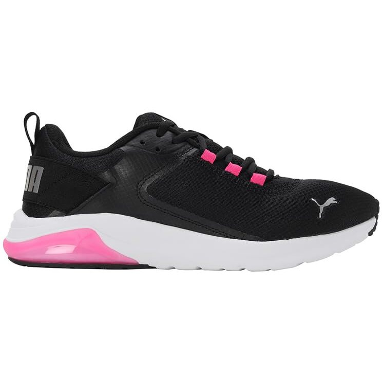Puma Unisex-Adult Electron E Black-Silver-Ravish Sneaker - 3 UK (38043520)