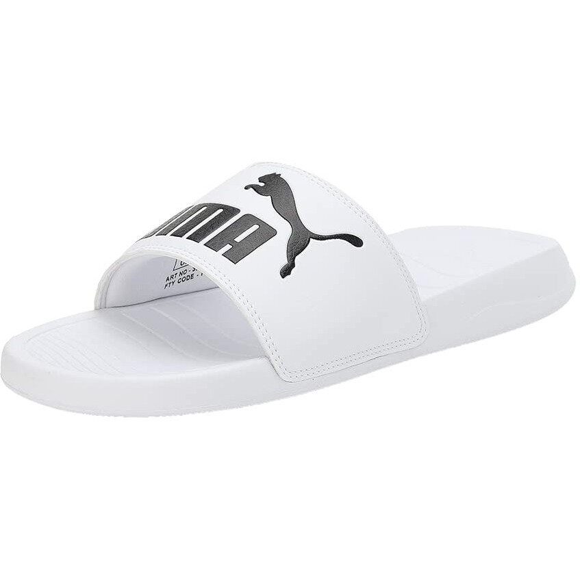 Puma Unisex-Adult Popcat 20 RES White-Black Slipper - 6UK (39126202)