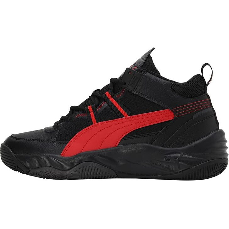 Puma Unisex-Adult Rebound Future NextGen Black-for All Time Red-Dark Coal Sneaker - 12 UK (39232903)