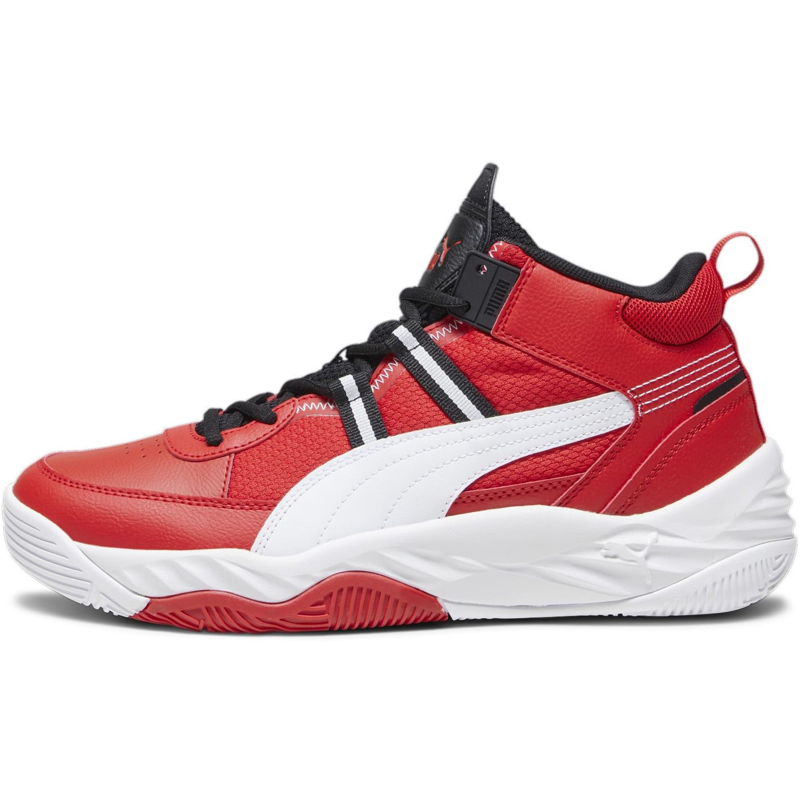 Puma Unisex-Adult Rebound Future NextGen for All Time Red-White-Black Sneaker - 6 UK (39232905)
